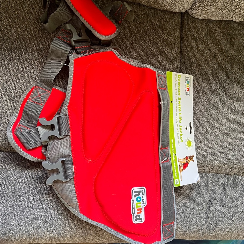 Dog life jacket size xl new